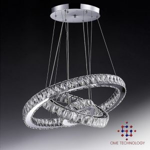 Hotel Elegant Crystal Dining Light