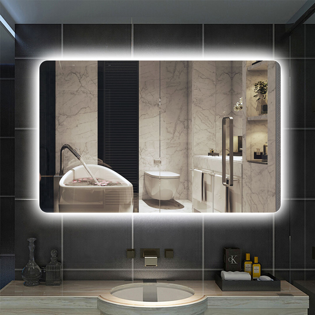 Hotel Led Wall Mounted Anti Fog Smart Mirror Light