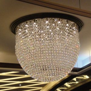 Hotel Lobby Light Square Design